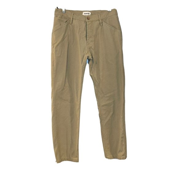 Taylor Stitch Other - Taylor Stitch The Camp Pant 30 x 28 British Khaki Tuff Duck Brown Tan Button Fly